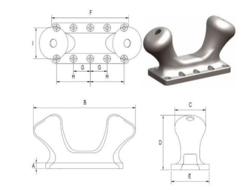 Double Bitt Bollards Double Bitt Bollards