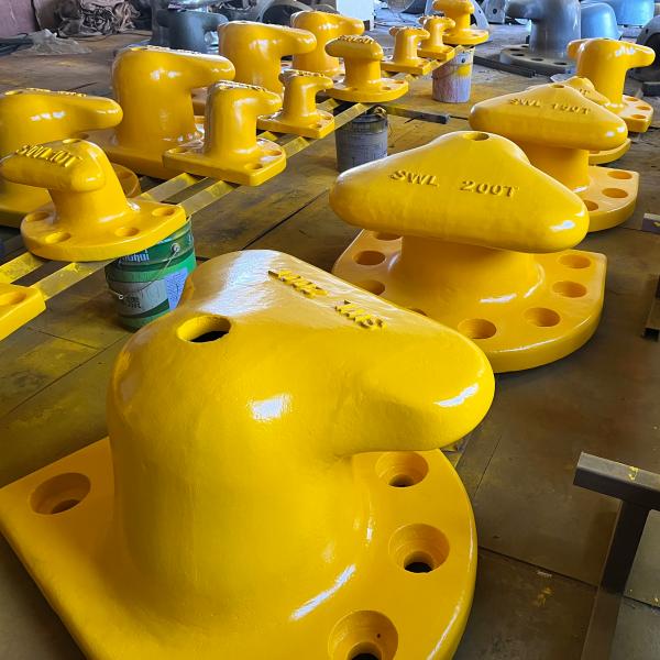 Cast Steel mooring bollard