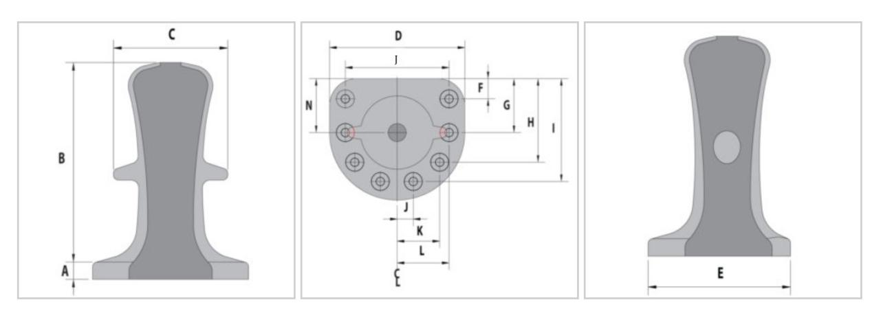 Single Bitt Bollards