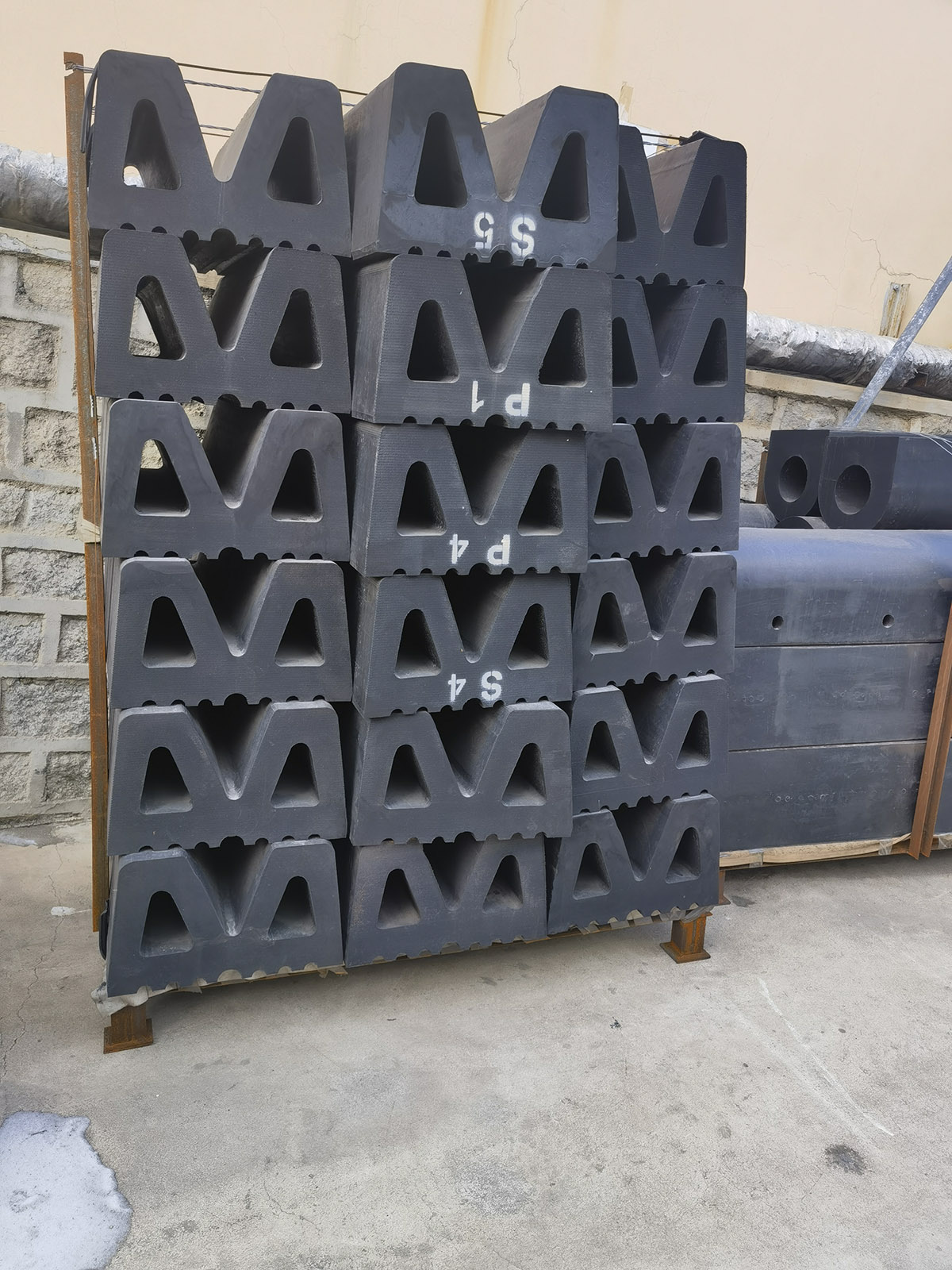 W Type Rubber Fender