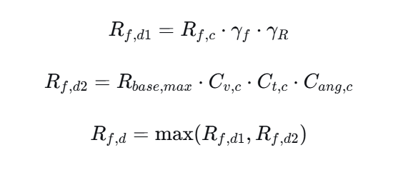 Design Reaction Force